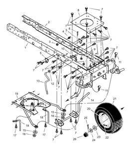Part Location Diagram of 002X87 Murray DISCONTINUED